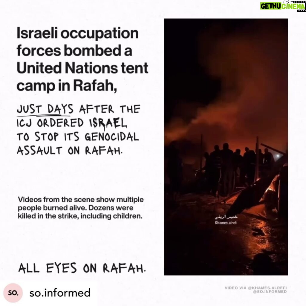 Yasmine Al Massri Instagram - All eyes on Rafah