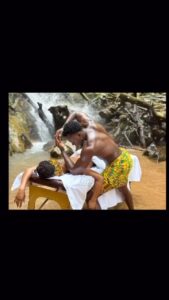 Yaya DaCosta Instagram - I love massages. I love waterfalls. I love myself. Thank you, @maatispagh for creating a safe and luxurious space to be pampered in nature. This is Ghana, West Africa, y’all.