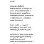 Yeşim Ceren Bozoğlu Instagram - Mevzu 1920’lerden beri pek değişmedi.. Haysiyet meselesi…