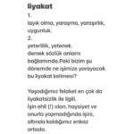 Yeşim Ceren Bozoğlu Instagram - Liyakat üzerine..