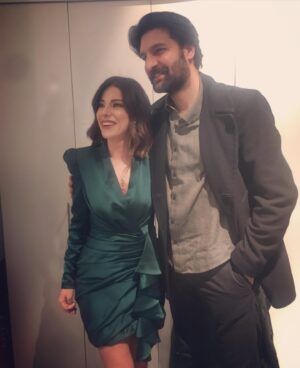 Yeşim Dalgıçer Instagram - Benim canııım dostum @tanerrumeli ❤️ beni yalnız bırakmadın çok teşekkür ederim🙏🏼 iyi ki varsın... #nasipseolurfilm galasından