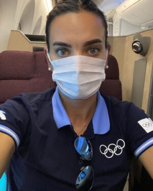 Yelena Isinbayeva Instagram - #Tokyo2020🤞🏻🥳