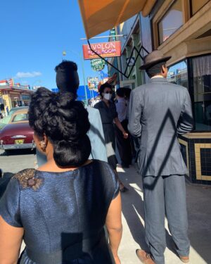 Yola Instagram - #flashbackfriday 

WOOO HOOO!!!! TODAY’S THE DAY!!! The @elvismovie is out NOW!!! Here’s to #bealestreet and all the good times we had there! We took some snaps during filming so here you go!

It’s my first movie but I’m hoping not my last. What a joy it is to put Elvis’s story in the correct context after all this time. What a joy it is to get to play and get to tell people about #sisterrosettatharpe and her invention of Rock n Roll! What a joy it was also to act alongside all these wonderful actors and under the guiding hand of the wonderful @bazluhrmann. Congrats everyone, especially our lead @austinbutler you smashed it mate! @wbpictures #elvismovie #movie #outnow