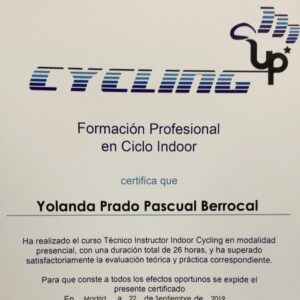 Yola Berrocal Instagram - #Yolista he cumplido uno de mis SUEÑOS #instructoracicloindoor 🚴🏼‍♀️ gracias a @davidaguadop y su increíble escuela @cycling_up 🚴🏼‍♀️ ahora es el momento de disfrutar encima de una bicicleta indoor como instructora este sábado 23 de Noviembre en un sorprendente evento en  @fitnessports_es de 16:00 a 19:30 ¿ Quién se apunta ? La información en la última foto. 🚴🏼‍♀️ #siempreshei 💜#yolaberrocal 💜 #yolainstructora #yolamolamil 💜#yolistas #cyclingup #yolacycling #yolacicloindoor 🚴🏼‍♀️ #instructorcicloindoor