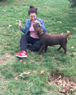 Yonca Şahinbaş Instagram - 🐾Chokolate, ben ve @koraysahinbas🐾