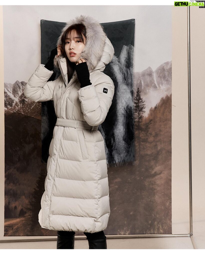 Yoon Seo-ah Instagram - 밀레에 겨울이 내려요 🤍☃️🩵 @millet_korea