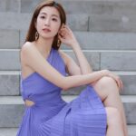 Yoyo Chen Instagram - When you focus on the good and the good gets better 💜 #loveyo #postivevibes Outfits: @pretadress