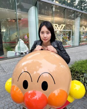 Yuka Masuda Instagram - ちょっとテカってるアンパンマン