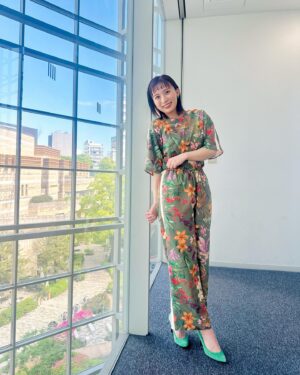 Yukino Yamamoto Instagram - 🌻
衣装とおにぎりと最近家で作ったものです🍝🥟

#衣装 : @apaiserlame_official 
@sirin_jp 
@lois_crayon_official 
@ladymade_official 

🍙牛肉アスパラ🥩
🍙肉巻きニラ結び🥩

明日もよろしくお願いいたします！