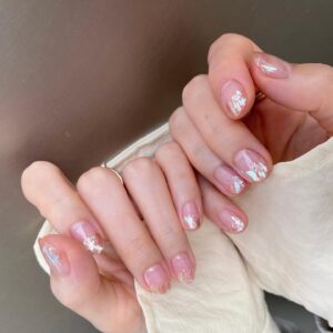 Yukiyo Fujii Instagram - にゅーねいる💅

デザイン決めてなくて、
えっと…どうしよ…なんか、
『わたし春を待ちわびてますねんってかんじで』と丸投げしたら、
こんなかわいいネイルにしてくれたよ
まなちゃんいつもありがとう

@row.nailsalon