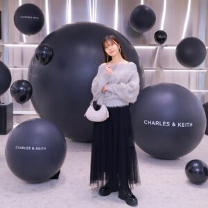 Yuna Hoshino Instagram - @charleskeith_jp OPEN記念パーティーに行かせていただきました👠✨

どれもお洒落で可愛くて幸せな気分になりました😌✨✨

12月15日から表参道店がOPENされるみたいなので
ぜひ足を運んでみてください😌