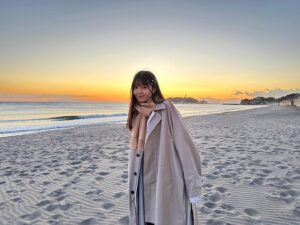 Yuna Hoshino Instagram - YouTube撮影で言った海での写真〜！
載せるの忘れてた( ๐_๐)

とても綺麗……🪄✨✨