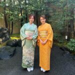 Yuna Taira Instagram - 🍵🍃💚 相川さんにお誘い頂き 遠州流の初釜へ行って参りました🍵 お着物を纏ってお茶をいただくと心が和みます🍃 貴重な機会を頂きありがとうございました💚 #遠州流茶道