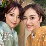 Yuna Taira Instagram - 🍵🍃💚 相川さんにお誘い頂き 遠州流の初釜へ行って参りました🍵 お着物を纏ってお茶をいただくと心が和みます🍃 貴重な機会を頂きありがとうございました💚 #遠州流茶道
