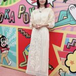 Yuri Nakamura Instagram - ぽかぽかのお衣装♡ outfit @amerivintage necklace @pluiehair other accessories @e.m.__official shoes @alm._official ありがとうございました♡