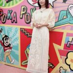 Yuri Nakamura Instagram - ぽかぽかのお衣装♡ outfit @amerivintage necklace @pluiehair other accessories @e.m.__official shoes @alm._official ありがとうございました♡