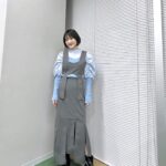 Yurika Kubo Instagram - 『青春ブタ野郎はランドセルガールの夢を見ない』取材衣装☃️ 久々に青ブタカラーな水色でした☁️ ・ ・ 12/1（金）から劇場公開スタートしています🌈 ▷ #シカコ #shikaco #小️鹿 #시카코 #久保ユリカ #kuboyurika #久保百合花 #쿠보유리카 #奈良 #NARA #나라 #鹿 #deer #사슴 #青春ブタ野郎シリーズ #青春ブタ野郎はランドセルガールの夢を見ない #ランドセルガール #青ブタ #梓川花楓 #梓川かえで