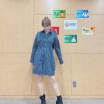 Yurika Kubo Instagram - ヨルナイト出演時のお洋服です🫧 ・ ・ ・ rompers @slobeiena shoes @mm6maisonmargiela ▷ #シカコ #shikaco #小鹿 #시카코 #久保ユリカ #kuboyurika #久保百合花 #쿠보유리카 #奈良 #NARA #나라 #鹿 #deer #사슴 #ootd #오오티디 #옷스타그램 #코디 #boots #mm6 #mm6maisonmargiela #rompers #allinone #iena #slobeiena