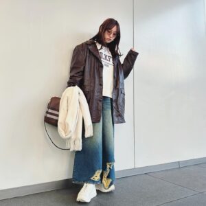 Yuuri Ota Instagram - 好きな服着るの楽しい⛄️
@milkfedjp #milkfed #古着mix