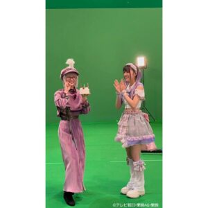 Yuzuki Hirakawa Instagram - 👑
⁡
王様戦隊キングオージャー
第38話ありがとうございました！
⁡
｢不動のアイドルデビュー｣
⁡
皆様いかがでしたでしょうか？
この撮影期間は、レコーディングしたりダンス練習したりと自分ってアーティストかな？と錯覚しながら毎日頑張っておりました！笑
リタとしてもここまで本格的に顔を出してお芝居する事が初めてだったので、撮影もすごく新鮮で視界良好でした👀
⁡
⁡
ダンスパフォーマンスは、以前舞台でもご一緒させて頂いた事務所の先輩である水野絵梨奈さんが担当してくださいました！
練習から本番までずっとアドバイスを貰ったり励ましてもらったりと沢山助けて頂きました...！
ありがとうございました🙇🏻‍♀️✨️
⁡
そして歌唱パフォーマンスは｢もっふんのうた｣を歌いながらパフォーマンスさせて頂きました！
こちらの振付は出口たかしさんが担当して下さいました！可愛い振付をありがとうございます🥹💜
皆さんに真似して踊って欲しいですねっ！
⁡
そしてそして、事務所の先輩であるTHE RAMPAGEの皆さんにもお写真にて登場して頂きました！
ありがとうございました🙇🏻‍♀️
⁡
そしてそしてそして、イコ･マリナ役で生駒里奈さんにもサプライズ登場して頂きました！！
もう目ん玉飛び出ましたよ、、、
本当にありがとうございました😭
⁡
第38話は本当に沢山の方が協力して下さって完成した回です。
本当にありがとうございました！
⁡
⁡
来週は第39話。
ンコソパ頂上決戦です。
見どころ満載！！！！
お楽しみに💫
⁡
#王様戦隊キングオージャー
#キングオージャー
#水野絵梨奈 さん
#出口たかし さん
#THERAMPAGE さん
#生駒里奈 さん