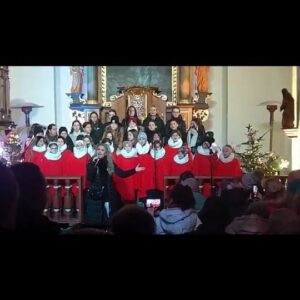 Yvetta Blanarovičová Instagram - Jeden z posledních vánočních koncertů. Doprovázel mne sbor Koťata a atmosféra byla krásná. Děkuji vám všem. #concert #christmas #time