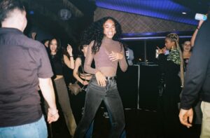 Zaria Instagram - 1. Now that’s a wrap (party!)
2. Sing ur heart out
3. (Sorry we blew a take)
4. Connor cleans my spill
5. Pepto Bismal smiles (BFF&E)
6. Probably a beyonce song
7. Chandler taught us
8. Noah calm under pressure 
9. (Final) GIRLS we run this mf
10. “Be tall”