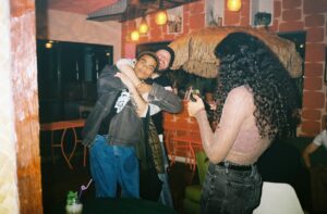 Zaria Instagram - 1. Now that’s a wrap (party!)
2. Sing ur heart out
3. (Sorry we blew a take)
4. Connor cleans my spill
5. Pepto Bismal smiles (BFF&E)
6. Probably a beyonce song
7. Chandler taught us
8. Noah calm under pressure 
9. (Final) GIRLS we run this mf
10. “Be tall”