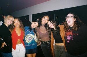 Zaria Instagram - 1. Now that’s a wrap (party!)
2. Sing ur heart out
3. (Sorry we blew a take)
4. Connor cleans my spill
5. Pepto Bismal smiles (BFF&E)
6. Probably a beyonce song
7. Chandler taught us
8. Noah calm under pressure 
9. (Final) GIRLS we run this mf
10. “Be tall”