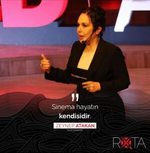 Zeynep Ozbatur Atakan Instagram - 'Yapımcı ne iş yapar?' sorularıyla geçen yıllar sonra @tedxankarauniversity daveti ile biraz deneyimlerimi ve yaşanmışlıkları katarak anlattım. Merak edenler için linki profile bıraktım. #tedxankarauniversity #zeynepatakan