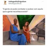 Zezeh Barbosa Instagram - @majucoutinhoreal hablou!✊🏾 Se você não reconhece a existência de algo, como vai combater?🤔 É preciso que todos tomem consciência e combatam o r4cismo estrutural!✊🏾 Ótima noite, amoresssss🍀 Via @asnegasdoziriguidumoficial ial ✊🏾🤎 . . . . #antiracismo #antiracista #racismoestrutural #racismoécrime #racistasnãopassarão #racismoinstitucional #educacaoantirracista #racismonão #racismonao #consciencianegra