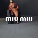 Zhao Jinmai Instagram - This winter with @miumiu #miumiufw23