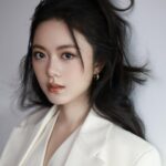 Zhao Jinmai Instagram - 💛🤍💛🤍💛🤍