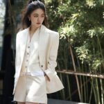Zhao Jinmai Instagram - 💛🤍💛🤍💛🤍