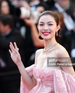 Zhong Chuxi Instagram - Thanks @lorealparis 🌸 #LorealParisCannes #CannesFilmFestival