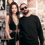 Zhong Chuxi Instagram - I don’t feel any cold, because…… hahaha @giambattistavalliparis @giambattistavalli #giambattistavalli