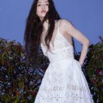 Zhong Chuxi Instagram - Thanks for having me 🤍 @eliesaabworld #eliesaab