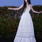 Zhong Chuxi Instagram - Thanks for having me 🤍 @eliesaabworld #eliesaab