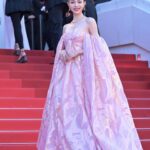 Zhong Chuxi Instagram - Thanks @lorealparis 🌸 #LorealParisCannes #CannesFilmFestival