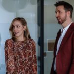 Zibby Allen Instagram - Lies Between Friends premiers tomorrow night on @lifetimetv in the U.S. It’s a thriller movie you guys🔪🫣 But the real thrill for me was working with sir @peterbenson889 who made me laugh so stupid much.