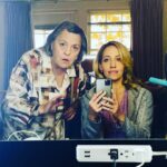 Zibby Allen Instagram - Some cutie cast #bts moments, season 4 #virginrivernetflix #virginriverseries #virginriverseason4 #virginriverbts @netflix @virginriverseries