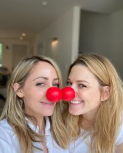 Zibby Allen Instagram - We’re celebrating #RedNoseDay with our friends at @ComicReliefUS. Donate today at rednoseday.org to support programs that help break the cycle of poverty and ensure children are healthy, safe, educated, and empowered. #rednoseday #comicreliefus #noseson