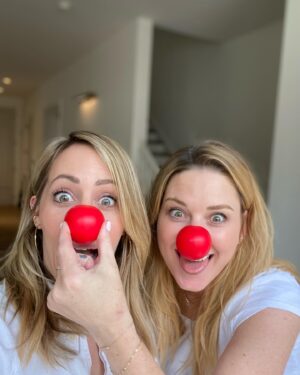 Zibby Allen Instagram - We’re celebrating #RedNoseDay with our friends at @ComicReliefUS. Donate today at rednoseday.org to support programs that help break the cycle of poverty and ensure children are healthy, safe, educated, and empowered.
#rednoseday 
#comicreliefus
#noseson