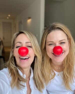 Zibby Allen Instagram - We’re celebrating #RedNoseDay with our friends at @ComicReliefUS. Donate today at rednoseday.org to support programs that help break the cycle of poverty and ensure children are healthy, safe, educated, and empowered.
#rednoseday 
#comicreliefus
#noseson