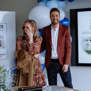 Zibby Allen Instagram - Lies Between Friends premiers tomorrow night on @lifetimetv in the U.S. 
It’s a thriller movie you guys🔪🫣 But the real thrill for me was working with sir  @peterbenson889 who made me laugh so stupid much.