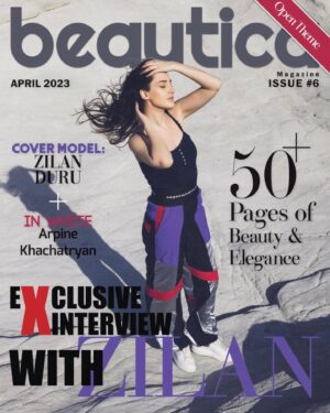 Zilan Duru Instagram - Beautica magazine / Canada
Cover story & exclusive interview April 2023 issue 
@beauticamagazine 💜
