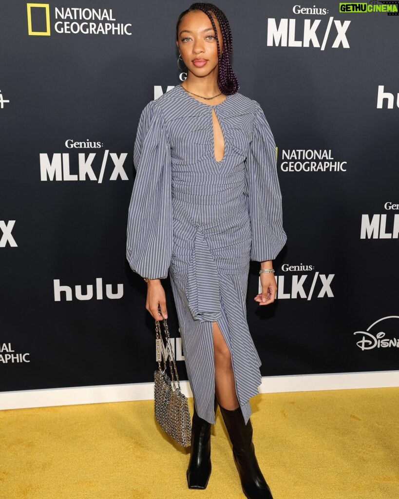 Zolee Griggs Instagram - Grateful I got to experience the @natgeogenius #MLKX premiere with beautiful storytelling and great performances 🥹 thanks @disneyplus @hulu
