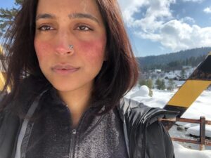 Zoya Hussain Instagram - Looking like a tamatar and feeling like an apple.