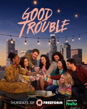 Zuri Adele Instagram - “Lean on the Power that you’ve inherited.” 

@goodtrouble season 4B airs tonight! Thursdays at 10p/9c on @freeform. Next day on @hulu.
