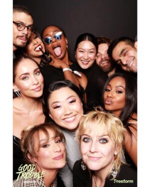 Zuri Adele Instagram - “With peace of mind you have everything.” See you all tonight for more @goodtrouble! 🖤♠️