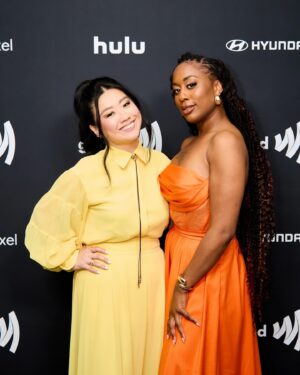 Zuri Adele Instagram - 🍊🌈🦁🏆 @glaad, you have held our hands through it all! Thank you, family!